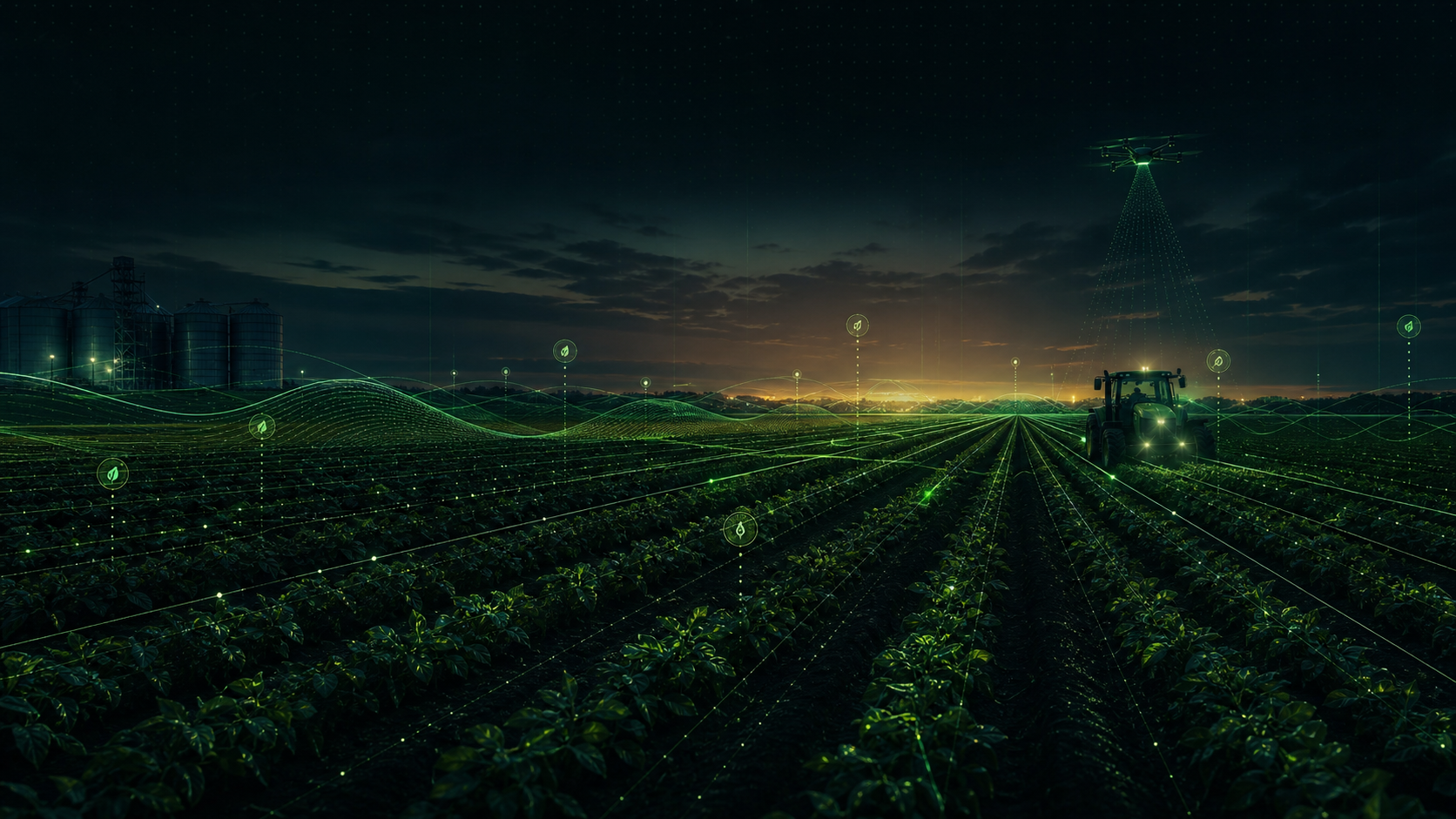 Linhas digitais aplicadas ao monitoramento agr&iacute;cola